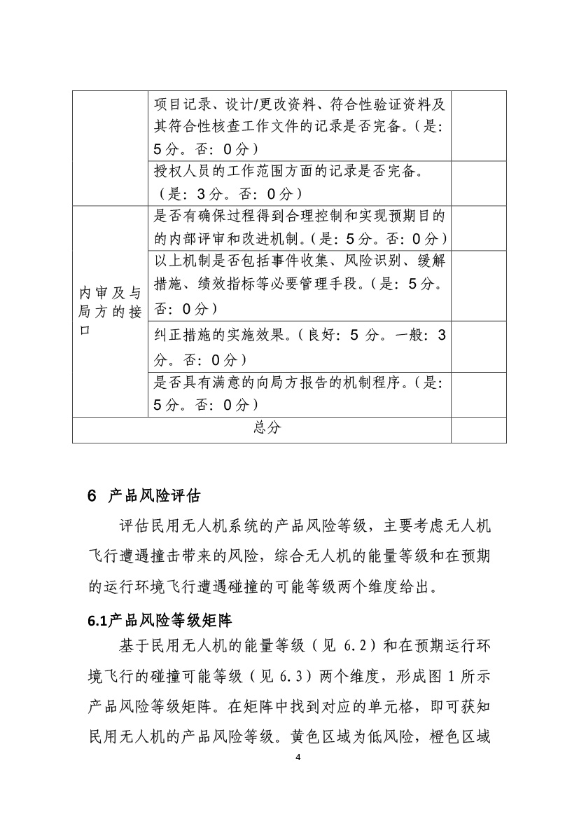 民用無(wú)人機(jī)系統(tǒng)適航審定項(xiàng)目風(fēng)險(xiǎn)評(píng)估指南（試行）(圖6)
